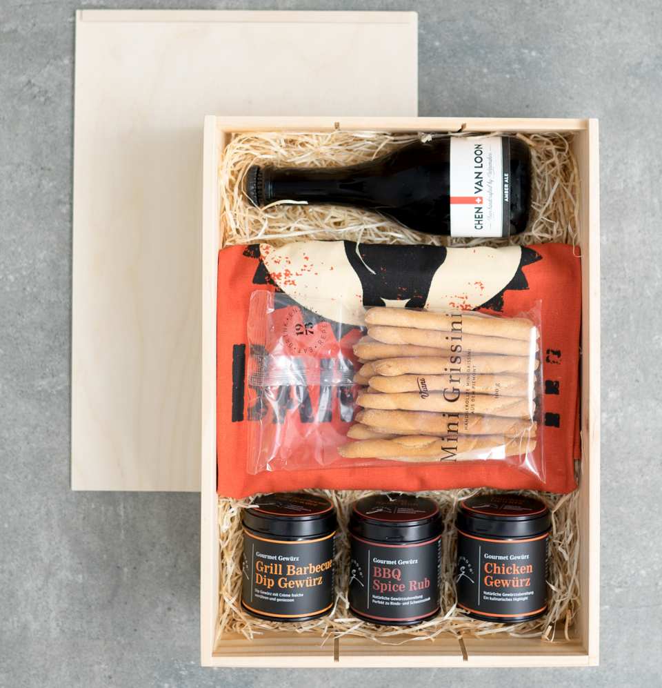 Geschenkbox „Die Grillbox
