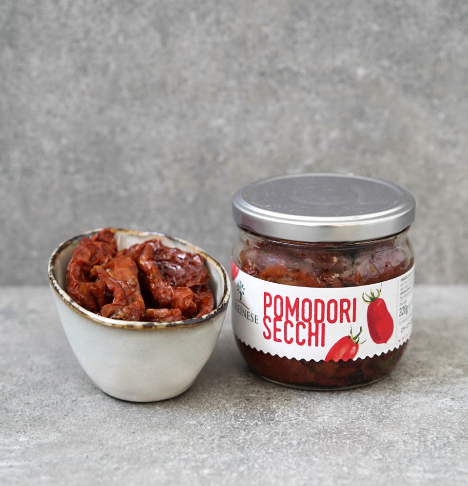 Getrocknete Tomaten in Öl