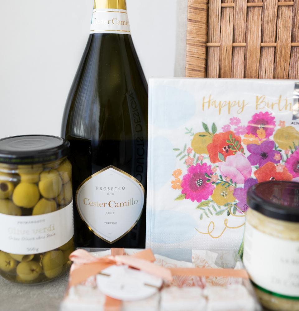 Geschenkkorb „Happy Birthday
