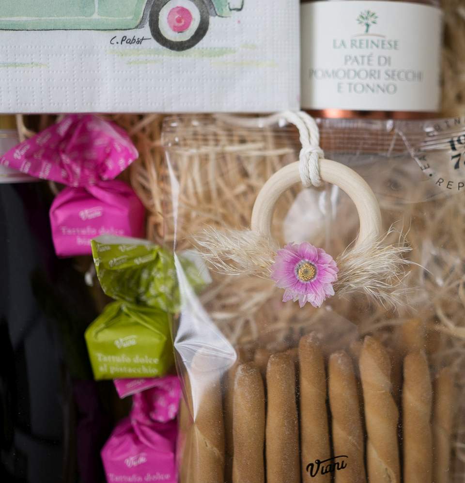 Geschenkkorb „Zur Hochzeit