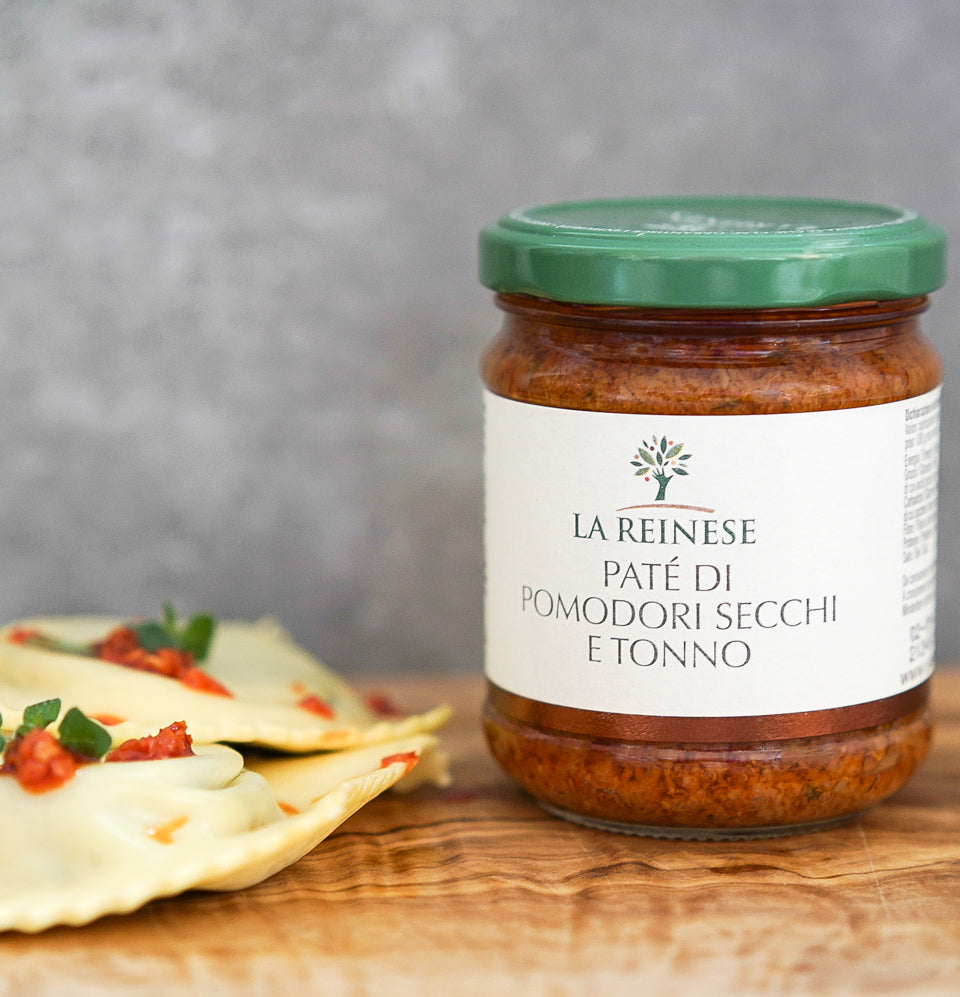 Paste aus getrockneten Tomaten und Thunfisch