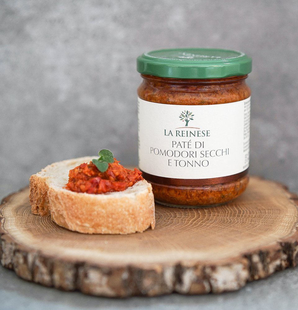 Paste aus getrockneten Tomaten und Thunfisch