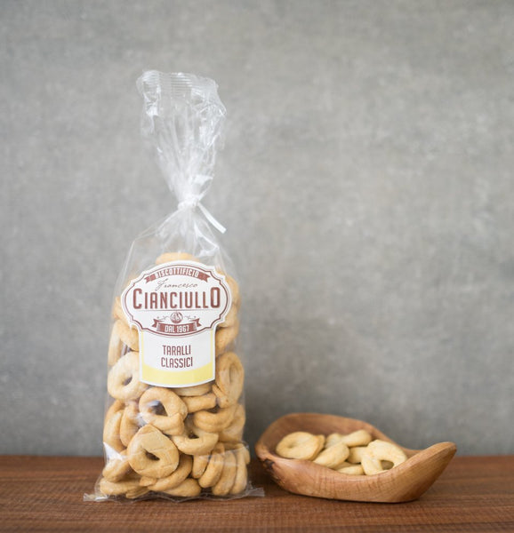 Taralli Klassik - italienisches Salzgebäck – Gourmido