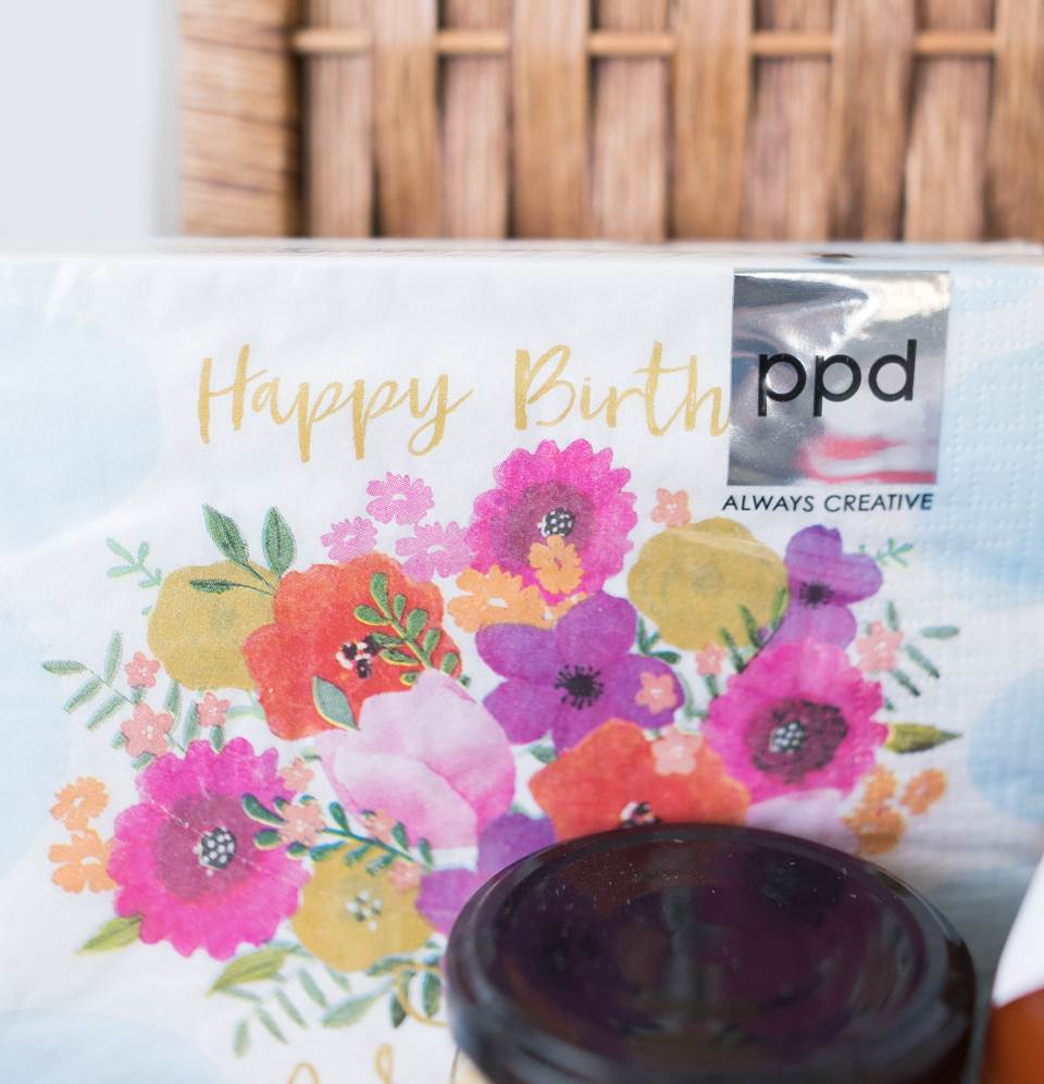 Geschenkkorb „Happy Birthday