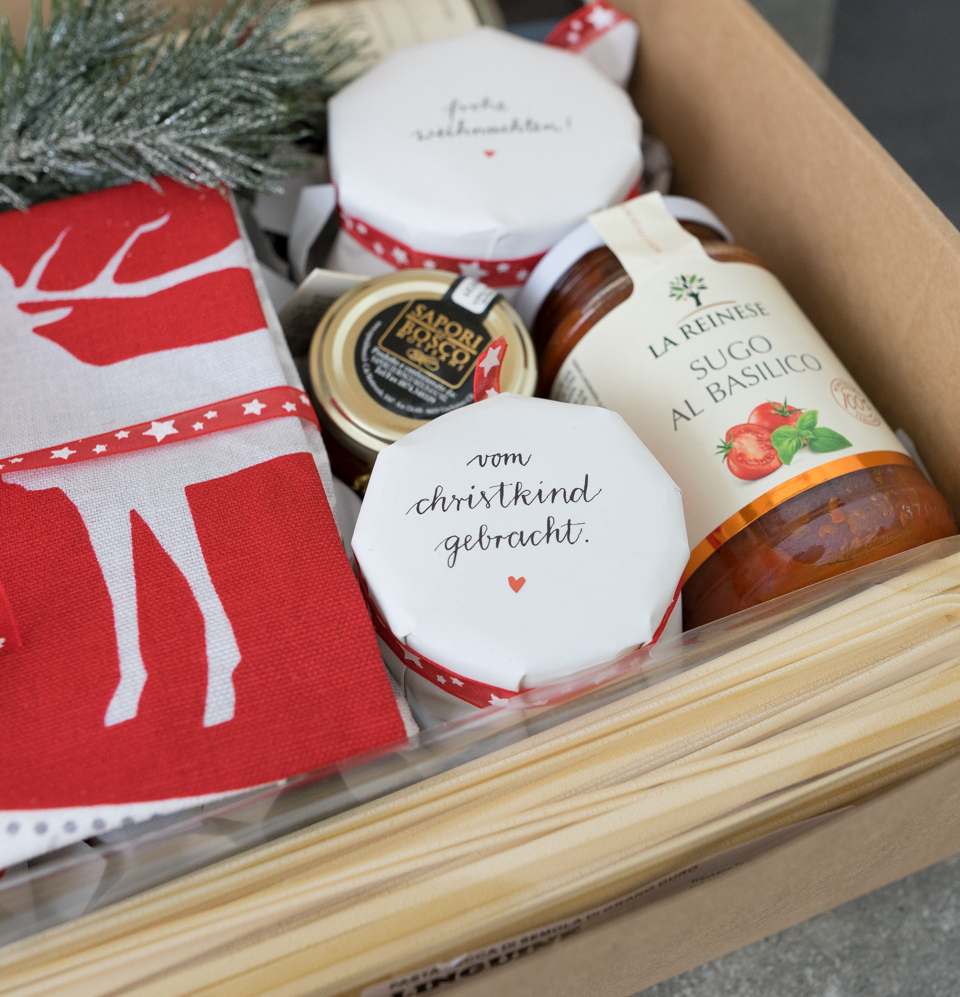 Geschenkbox „Vom Christkind gebracht