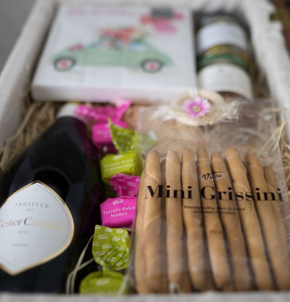 Geschenkkorb „Zur Hochzeit