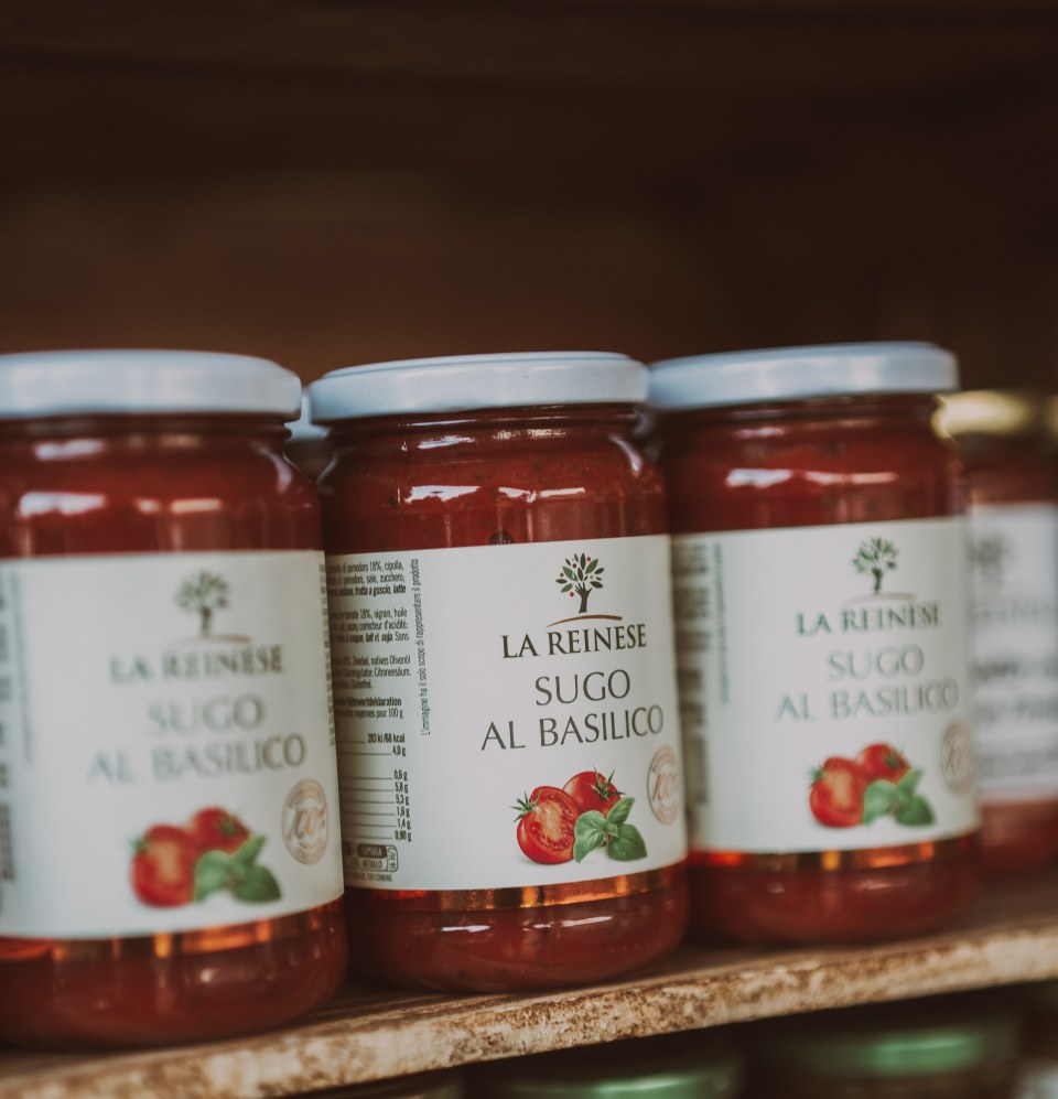 tomatensauce zum aufbewahren Tomatensauce mit Basilikum