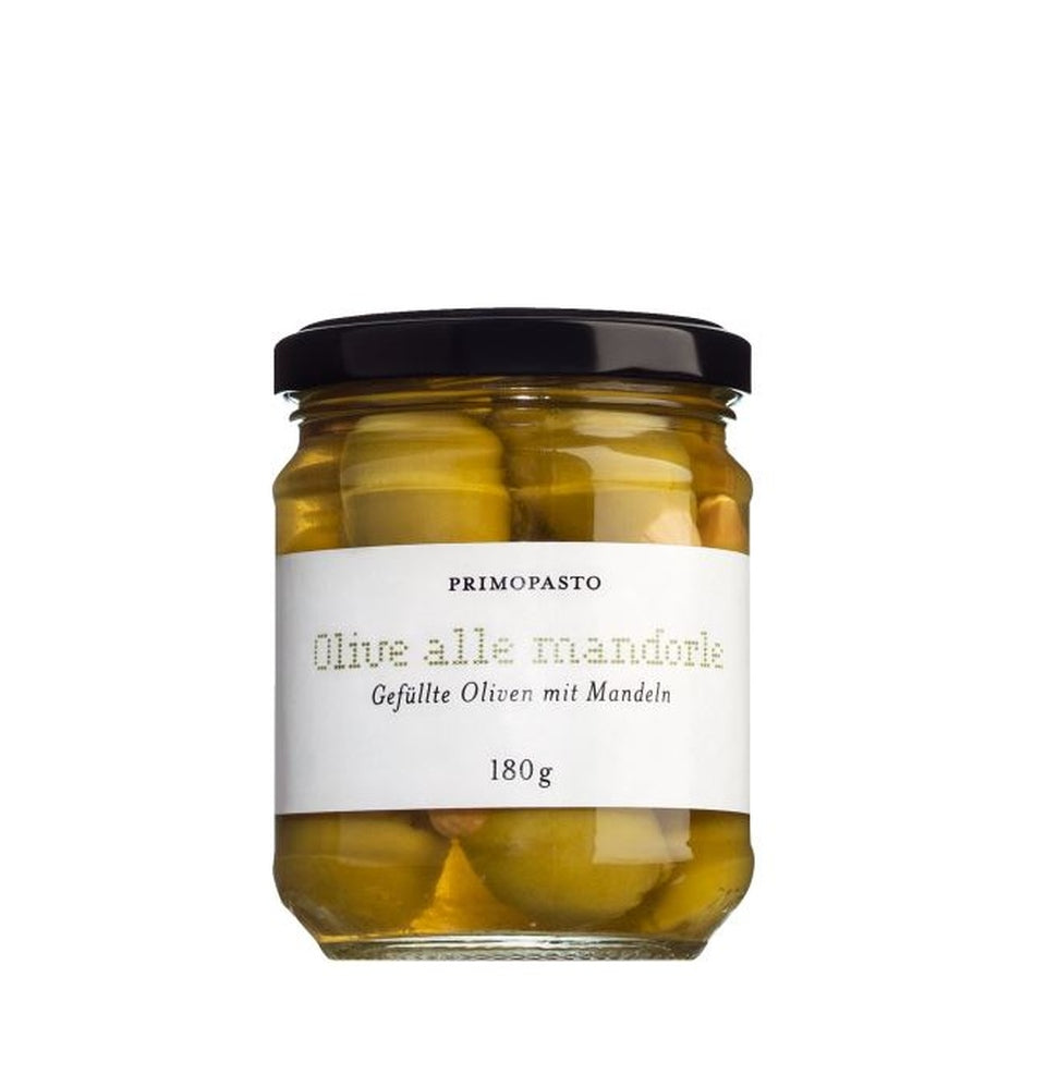 Gefüllte Oliven mit Mandeln