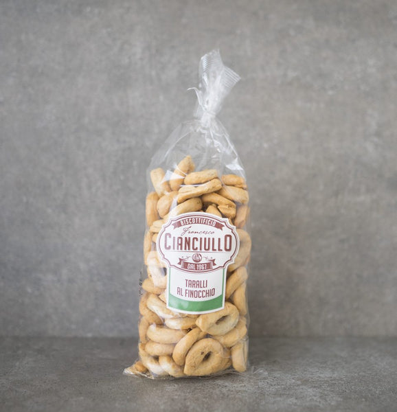 Taralli mit Fenchel - italienisches Salzgebäck – Gourmido